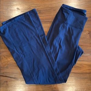 Athleta Yoga Pants Navy Blue Size L